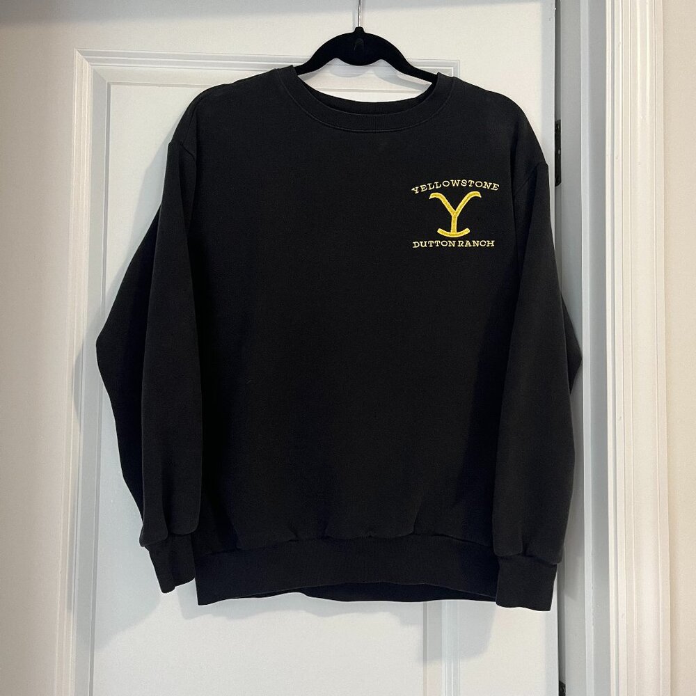 Women's Black Yellowstone Sweatshirt